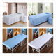 Beauty bed cover massage physiotherapy l bed cover thickened solid color massage bed cover hole sheet beauty salon body style