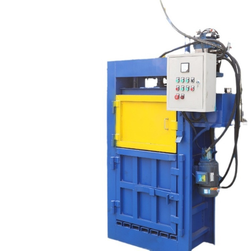 废纸打包机 立式打包机 塑料液压打包机质量三包20T单缸加推包 - 图3