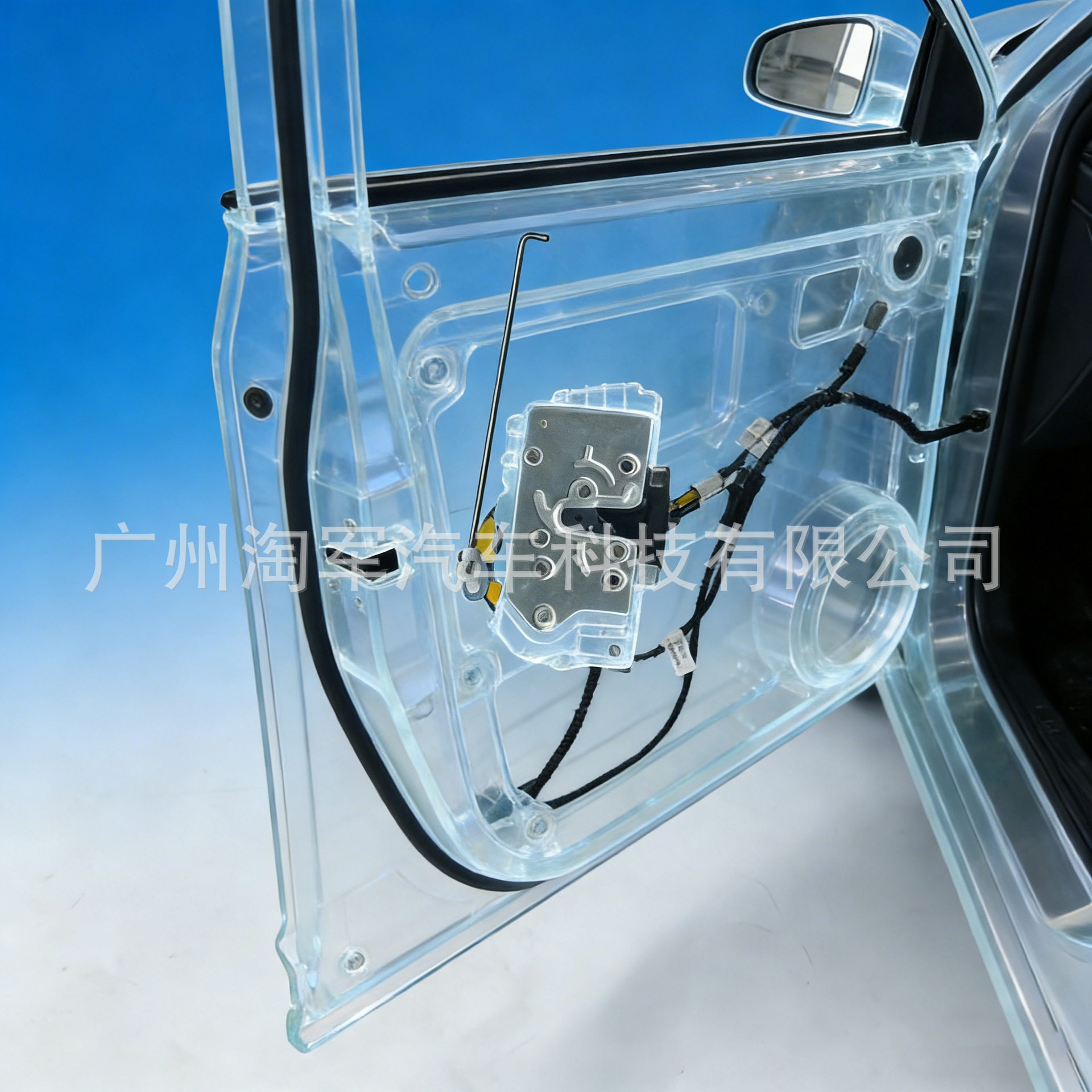YG适用广汽昊铂HT四门电吸门一体锁智能改装无损安装专用钢丝自吸