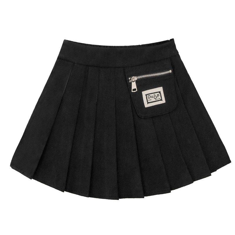 女童学院风半身裙百褶裙春秋西装裙子儿童洋气小女孩百搭短裙春装,淘宝优惠券,粉丝福利购,淘宝优惠卷