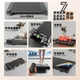Household small folding treadmill silent indoor flat walking machine climbing slow walking exercise fitness exercise