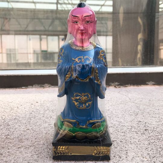 速发福法佛具用焰慧器大殿绣品法会佛事品口树脂五方童子