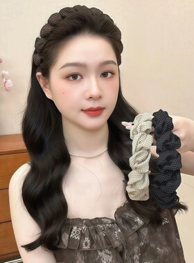 高颅顶波点带齿不勒头发箍