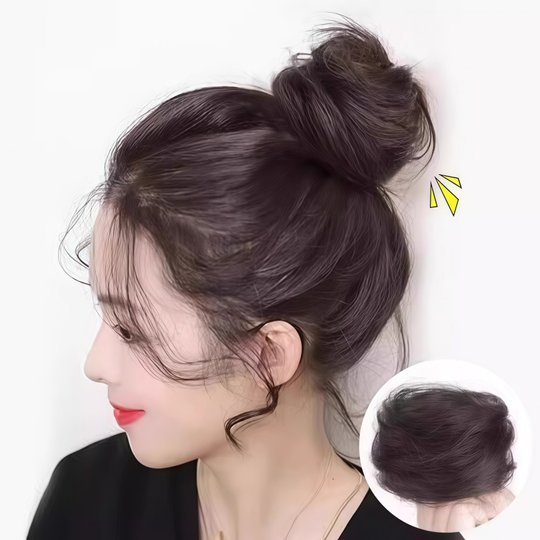 Сумка для парика Maruko Hair Circle, имитация диска для волос, артефакт для волос