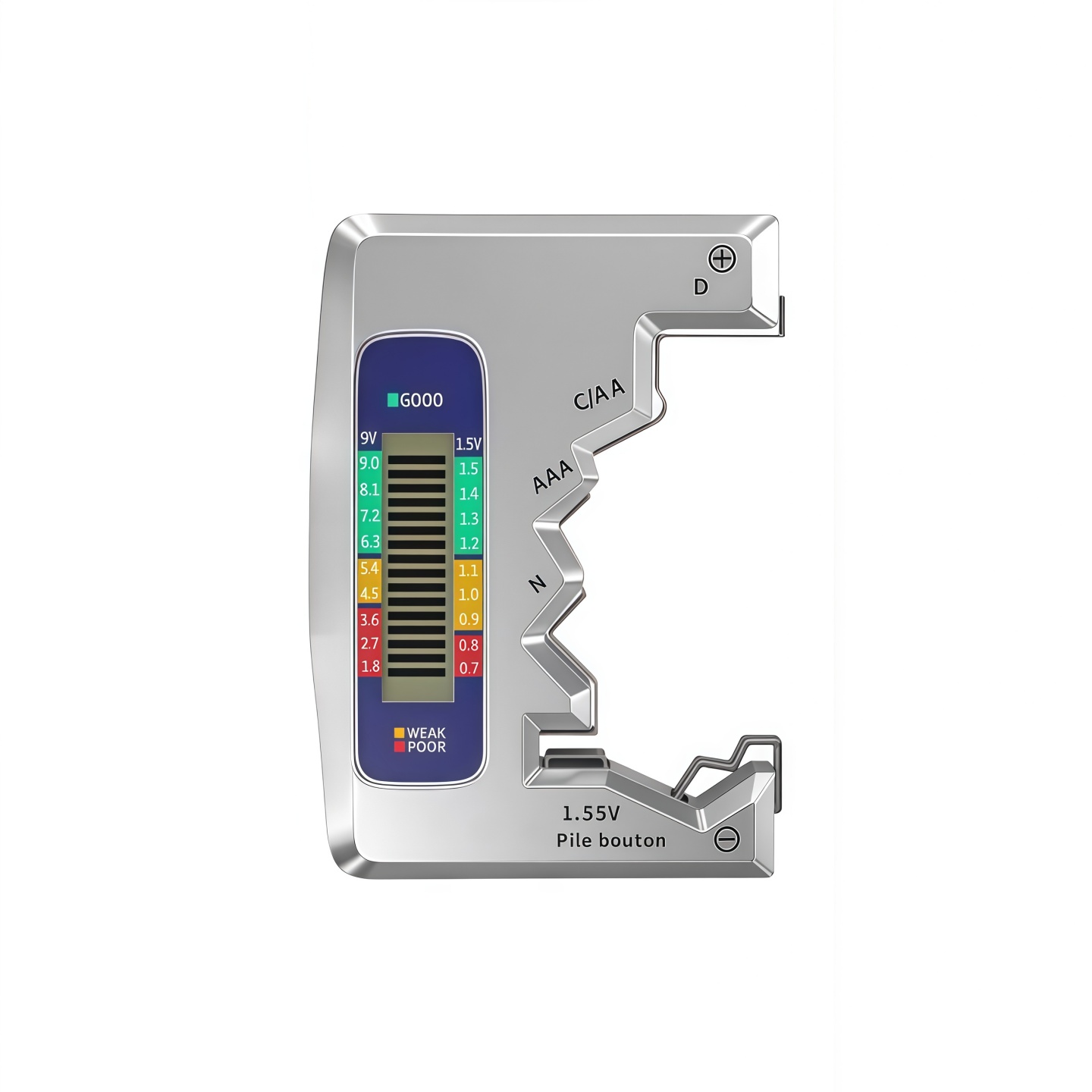 电池电量检测器容量测量仪电池电量检测器显示器测剩余电量数显仪 - 图3