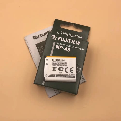 富士JX305 JX350 JX370 JX375 JX405相机NP-45电池/充电器/内存卡 - 图1