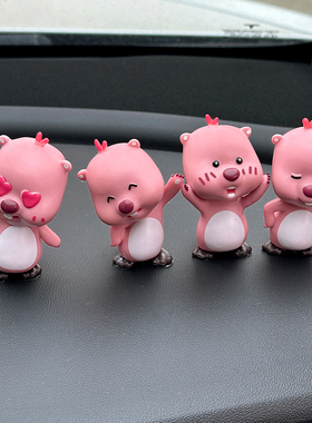 loopyc小海狸潮玩模型屏幕摆件6种表情露比显示屏装饰桌面摆件礼