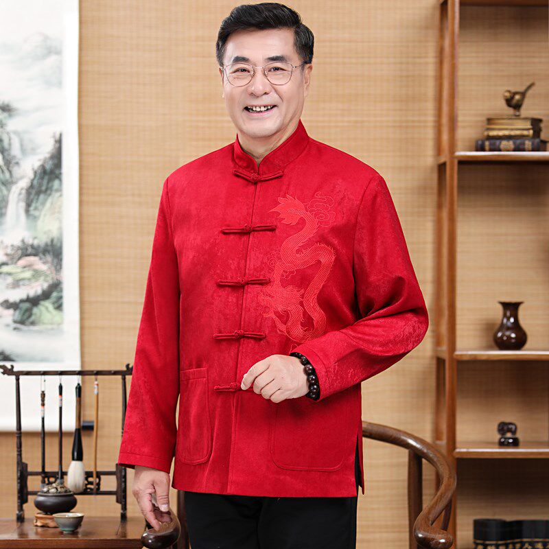 情侣装唐装男外套秋冬父母生日过寿结婚礼服爷爷奶奶棉衣老人衣服,淘宝优惠券,粉丝福利购,淘宝优惠卷