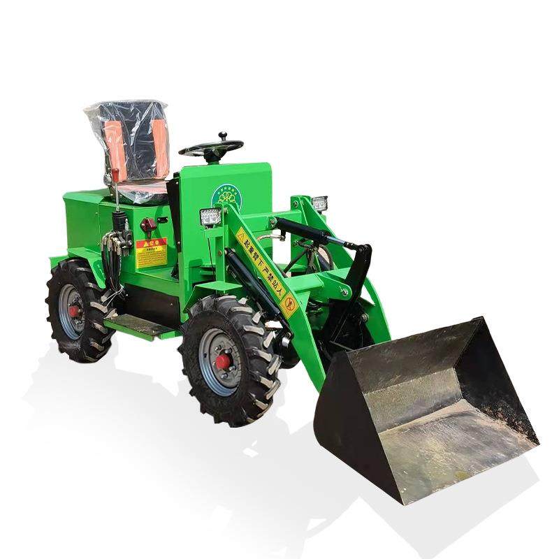 新能源电动铲车小型四驱轮式铲车柴油农用四驱抓草抓木机铲土机,淘宝优惠券,粉丝福利购,淘宝优惠卷