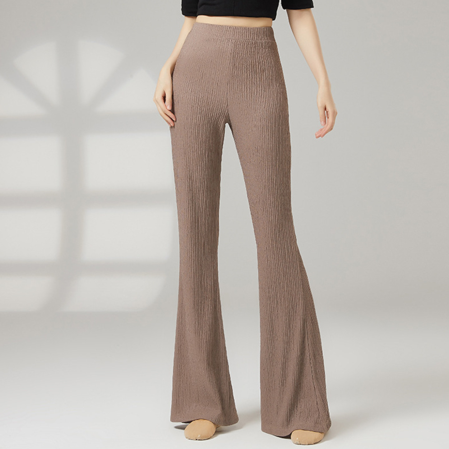 古典舞裤子2026新款高腰微喇瑜伽裤古典舞练功现代舞形体舞蹈裤女,淘宝优惠券,粉丝福利购,淘宝优惠卷