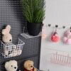 Xiaowu vertical perforated plate storage rack floor-standing wardrobe transformation top-level J vertical punch-free storage rack universal partition