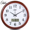 Combasi clock living room wall clock simple and fashionable home clock hanging table mute quartz clock modern bedroom wall clock