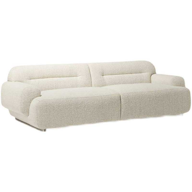 北欧现代羊羔毛布艺沙发三人位轻奢极简小户型客厅四人位沙发组合,淘宝优惠券,粉丝福利购,淘宝优惠卷