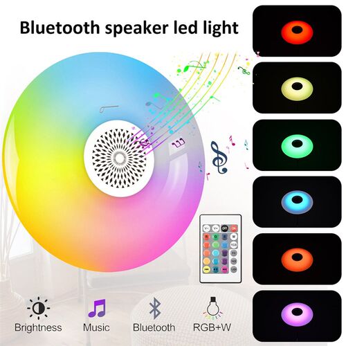 速发t RGB Blueoth Mus Pler  Bulb Spker E27 Lp H - 图1