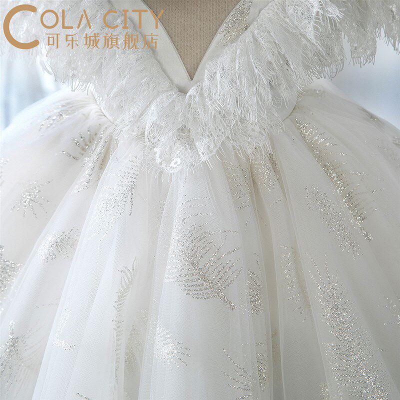 小花童礼服女夏季儿童婚礼婚纱短裙宝宝周岁蓬蓬裙一岁公主裙洋气,淘宝优惠券,粉丝福利购,淘宝优惠卷