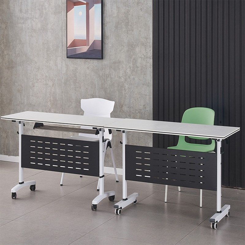 办公折叠培训桌组合n拼接椭圆形会议桌教培学生课桌学习桌滑轮固,淘宝优惠券,粉丝福利购,淘宝优惠卷