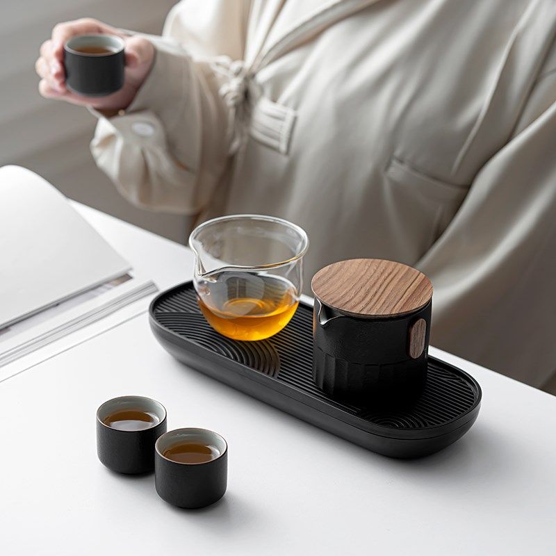一壶三杯旅d行茶具套装快客杯创意便携式家用户外泡茶车载茶水分,淘宝优惠券,粉丝福利购,淘宝优惠卷