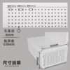 Perforated board floor-standing display rack l floor-standing storage rack multi-functional jewelry perforated board tool rack mobile phone accessories exhibition