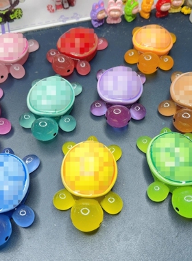 夜光发光迷你水晶小乌龟