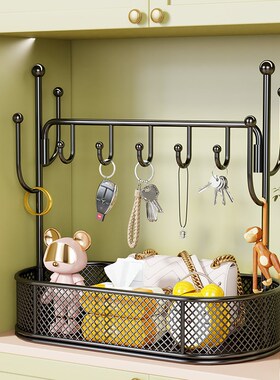 速发收物玄关摆件入户进门口柜鞋上装饰置纳架家居好物房间饰品盒