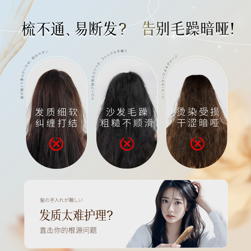 日本milbon玫丽盼歌蕊缇发膜三部曲护发专业护理深层修护补水,淘宝优惠券,粉丝福利购,淘宝优惠卷