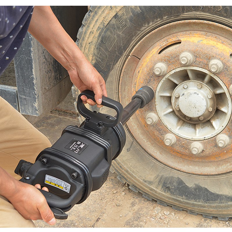 德鹿1寸大d风炮套筒头重型电动扳手炮头气动加强加长加厚省力扳手 - 图0