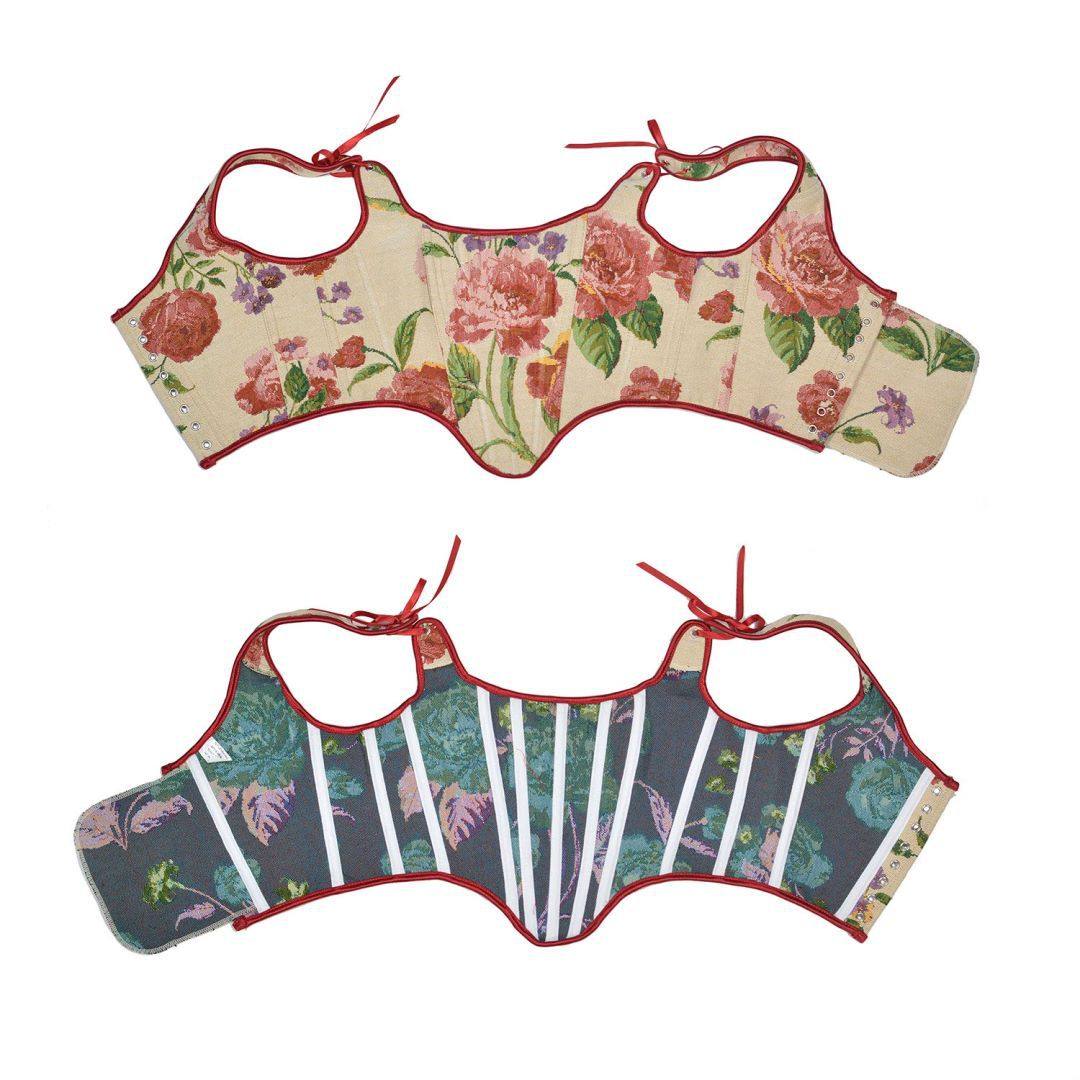 392色织花色鱼骨紧身胸衣,淘宝优惠券,粉丝福利购,淘宝优惠卷