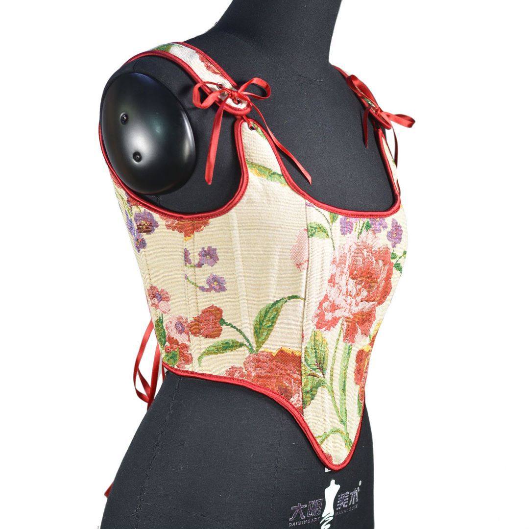 392色织花色鱼骨紧身胸衣,淘宝优惠券,粉丝福利购,淘宝优惠卷