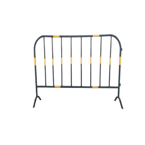 铁马护栏电力防护临时道路施工隔离黑黄I红白栏杆移动交通安全围 - 图3