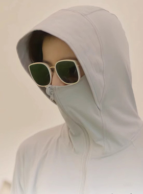 2025新款偏光太阳镜周雨彤同款高级感白色墨镜防紫外线大框显脸小