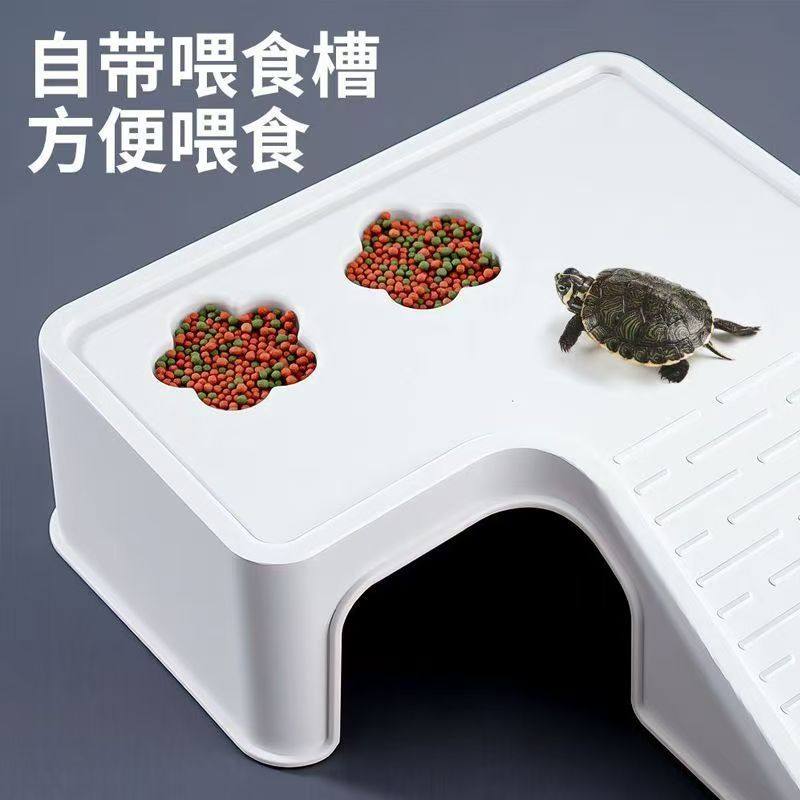 乌龟两栖晒背台休闲乌龟爬台龟缸生态造景爬坡爬梯晒台躲避窝两用,淘宝优惠券,粉丝福利购,淘宝优惠卷