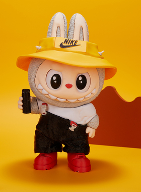 潮流定制3D大天使拉布布手办:高清网红创意礼物桌面摆件