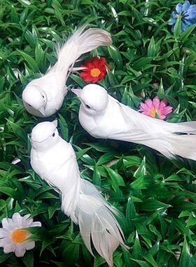 好货2Pcs/lot Simulation Foam Pigeon Model Fake Artificial Im