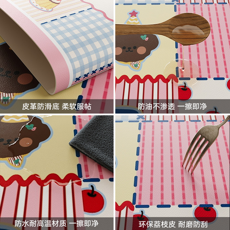 甜心拼图可爱女生工位电脑办公桌垫高颜值学生书桌桌布超大鼠标垫,淘宝优惠券,粉丝福利购,淘宝优惠卷