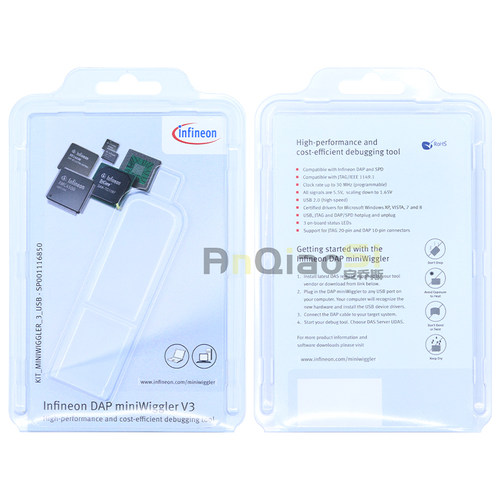 DAP Miniwiggler V3.1 英飞凌仿真器 KIT_MINIWIGGLER_3_USB 下载 - 图3