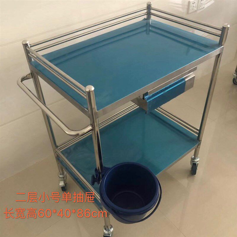 加厚医用小e推车不锈钢治疗车美容仪器推车器械台换药车手术工具,淘宝优惠券,粉丝福利购,淘宝优惠卷