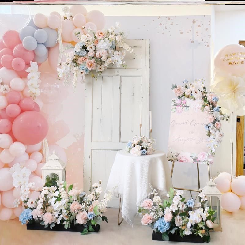 清新活动迎e宾花艺婚庆会场道具假花拍照装饰花排水牌壁挂花藤桌,淘宝优惠券,粉丝福利购,淘宝优惠卷