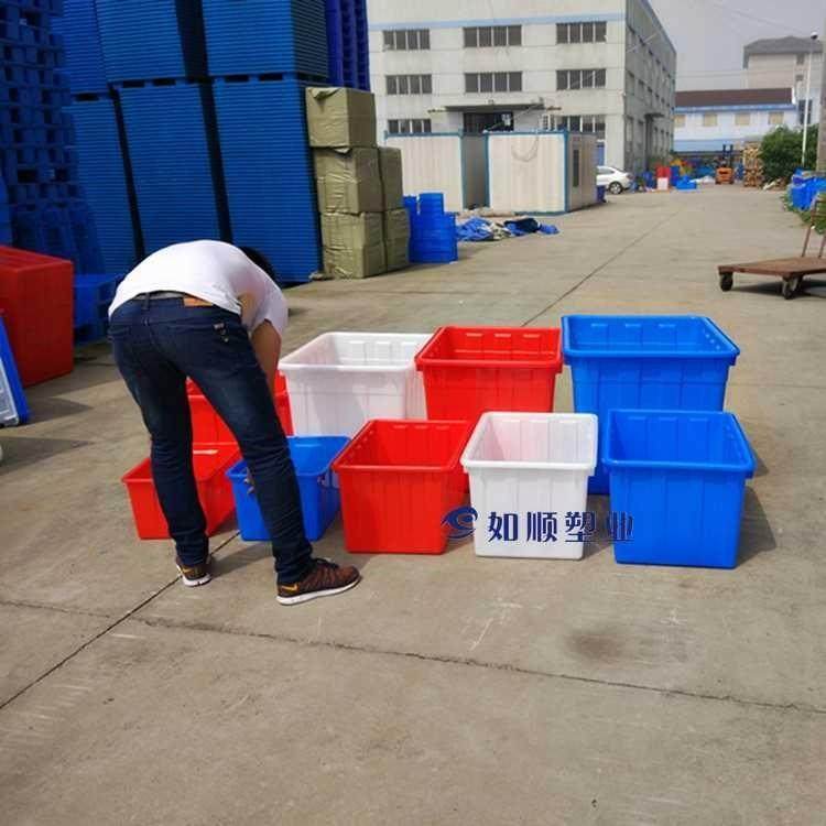 速发养号400L塑料水产养殖箱加水储厚桶长方形带盖子白色大龟泡瓷,淘宝优惠券,粉丝福利购,淘宝优惠卷