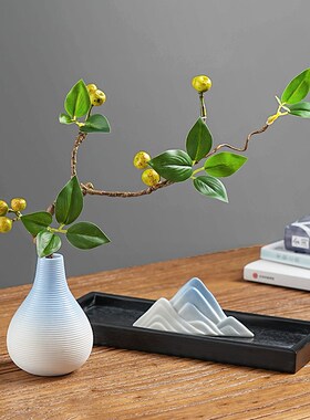 速发禅意摆件新中式创意家居摆品客厅书房博古架茶室软装饰桌面饰