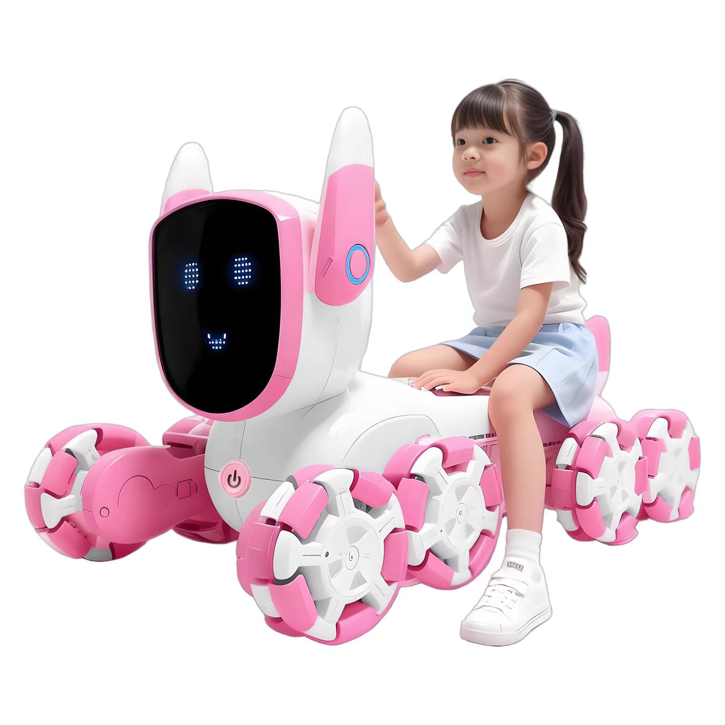 德国超大号智能机器狗可坐人声控遥控机械狗可骑玩具狗手势感应车,淘宝优惠券,粉丝福利购,淘宝优惠卷