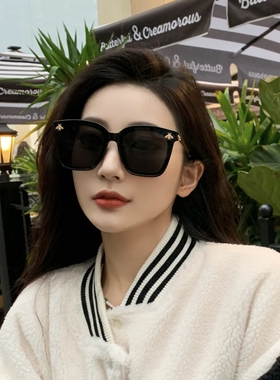 速发2太2年新款车潮夏级感圆脸抗UV开0街拍太