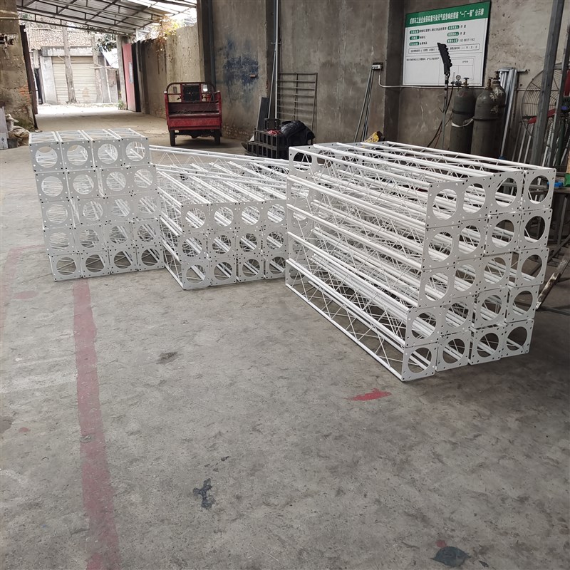 桁架背景架d广告桁架户外桁架婚庆铁艺舞台架子展会桁架舞台架子 - 图1