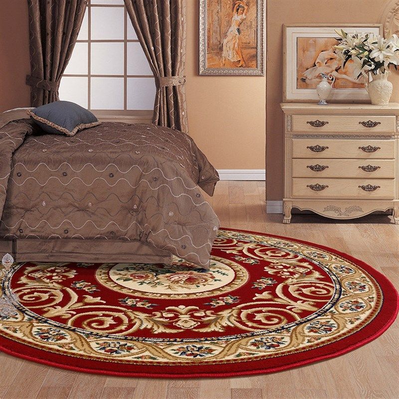 圆形钢琴地毯ins欧美客厅茶几卧室房间床边转椅餐W桌轻奢美式圆毯,淘宝优惠券,粉丝福利购,淘宝优惠卷