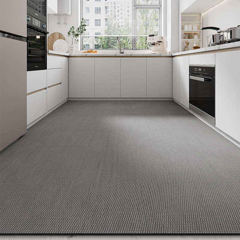 Kitchen carpet is waterproof and oil-proof, no cleaning, cuttable foot mats, entry door floor mats, high-quality entrance door, stain-resistant and non-slip