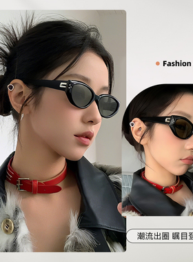 GM墨镜女偏光太阳镜男可配近视带有度数2025新款防紫外线防晒DADA