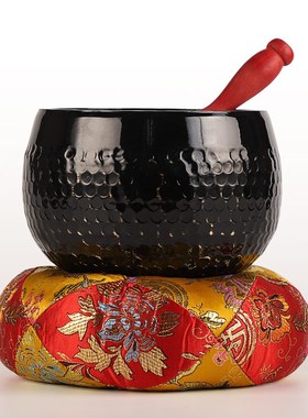 速发铜磬静心钵佛引转修碗庆音罄经行钵纯铜佛具用品