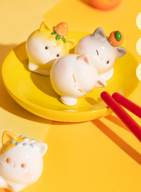 速发故爱文创宫宫消夏办公桌面可猫创意摆件闺蜜生日礼物