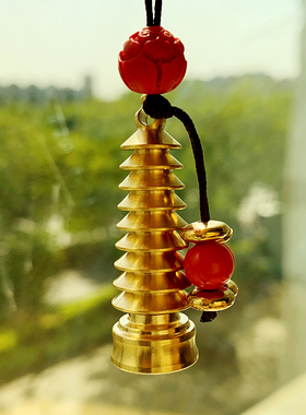 速发纯铜文昌文昌笔扣挂件摆件高中考职场学挂书生饰