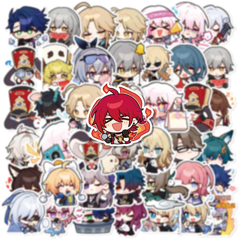 100张星穹铁道二次元游戏周边贴纸手机壳DIY贴纸水杯装饰贴纸行李箱贴纸手账贴纸,淘宝优惠券,粉丝福利购,淘宝优惠卷