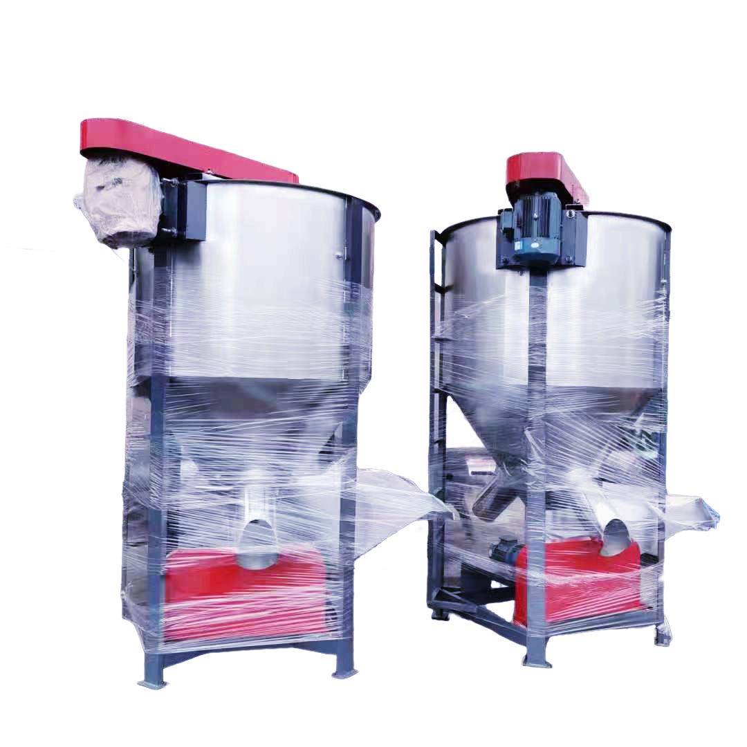 立式电加热搅拌机工业塑料拌料混合机螺旋升降循环拌料机厂家 - 图3